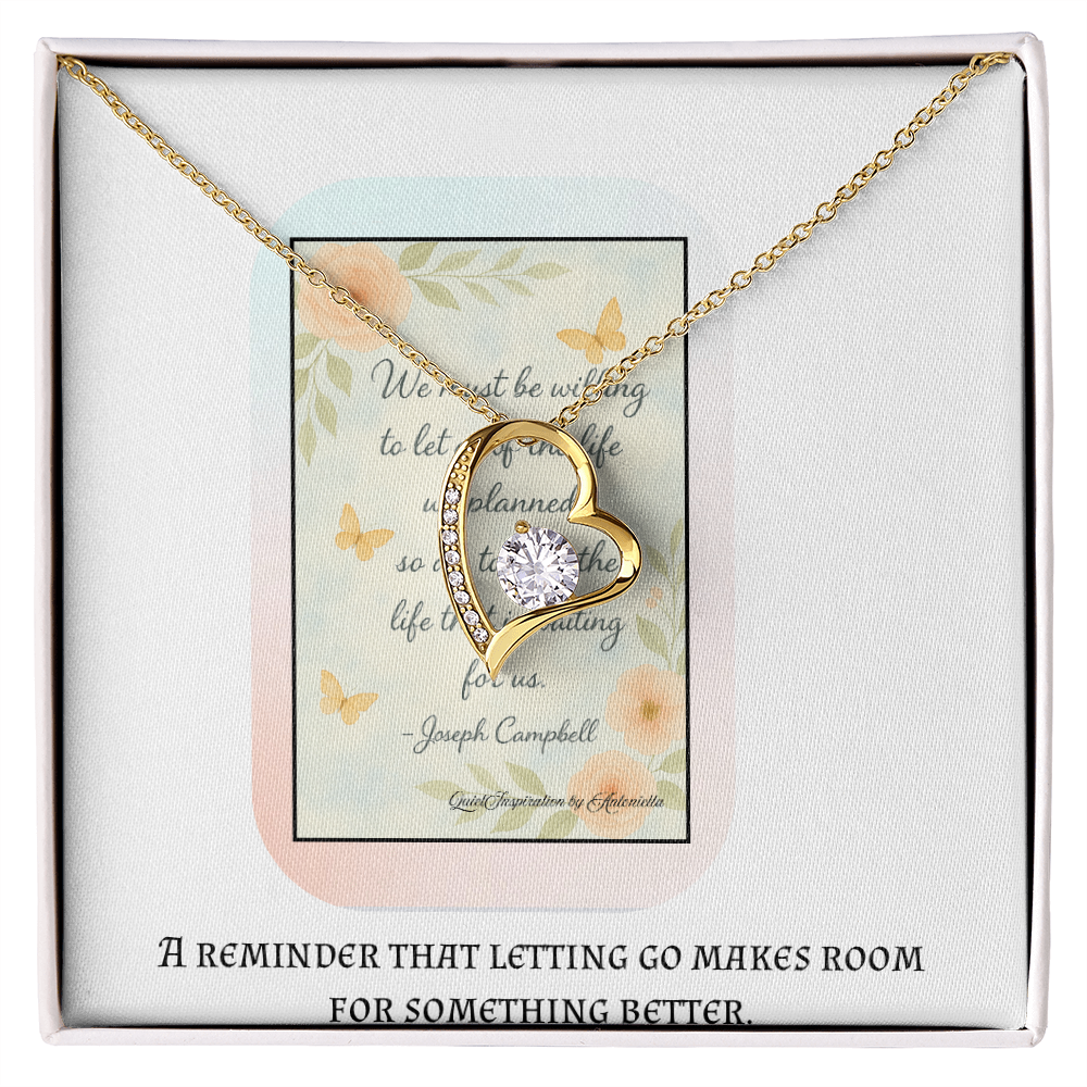 New Beginnings Necklace for Women – Encouragement Gift for Life Transition & Fresh Start