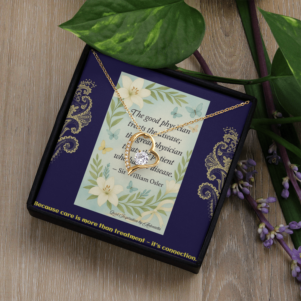 Meaningful Heart Necklace Gift for Her – Inspirational Jewelry for Wife, Girlfriend, Daughter or Friend