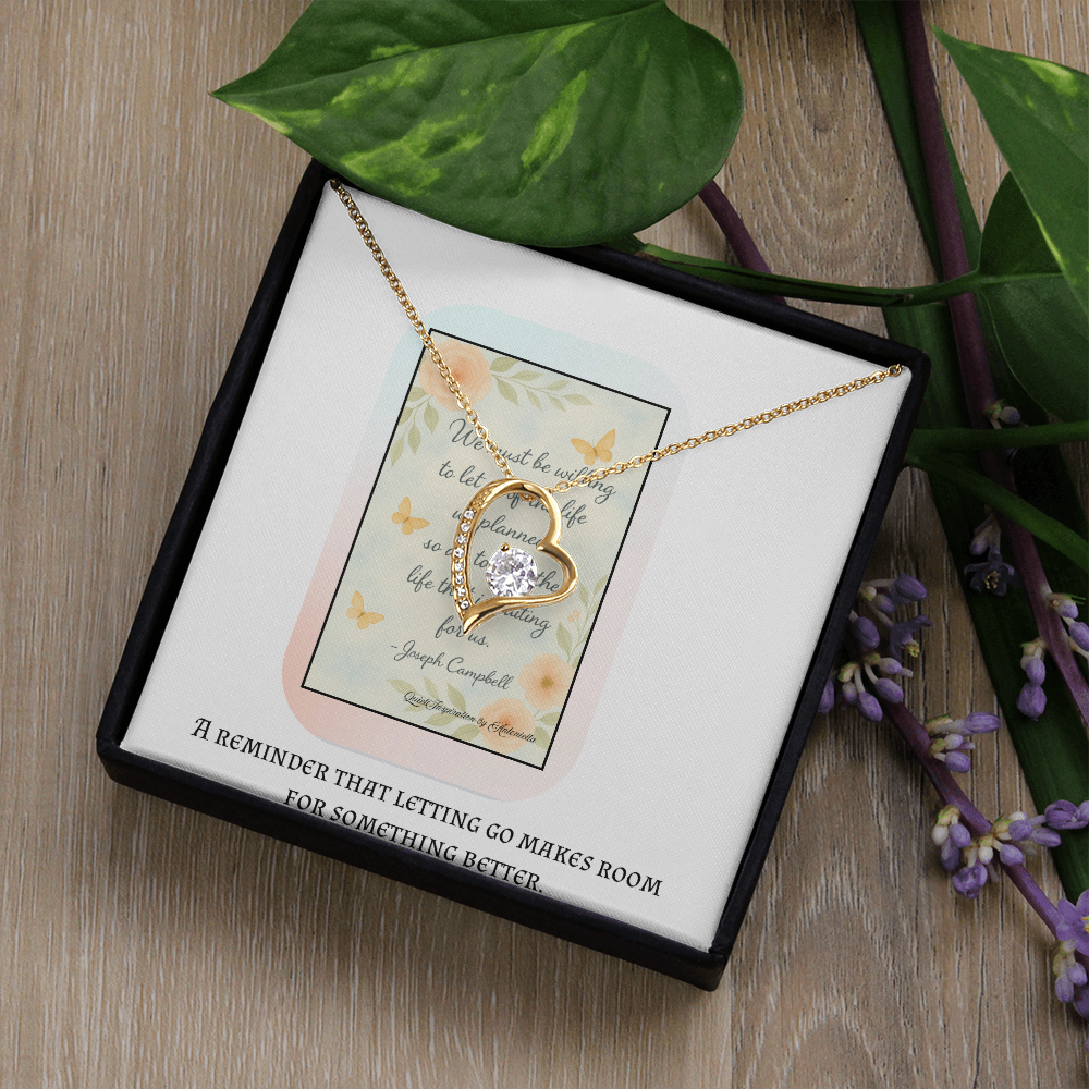 New Beginnings Necklace for Women – Encouragement Gift for Life Transition & Fresh Start