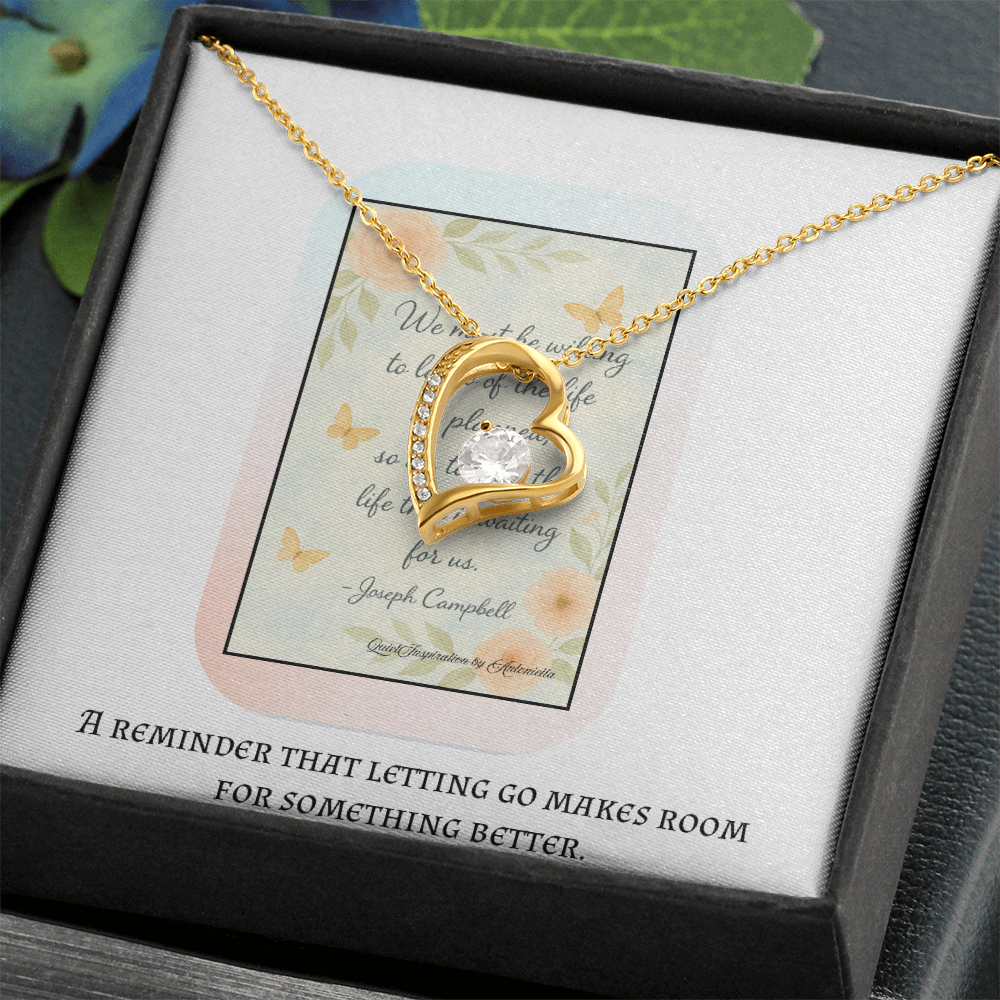 New Beginnings Necklace for Women – Encouragement Gift for Life Transition & Fresh Start