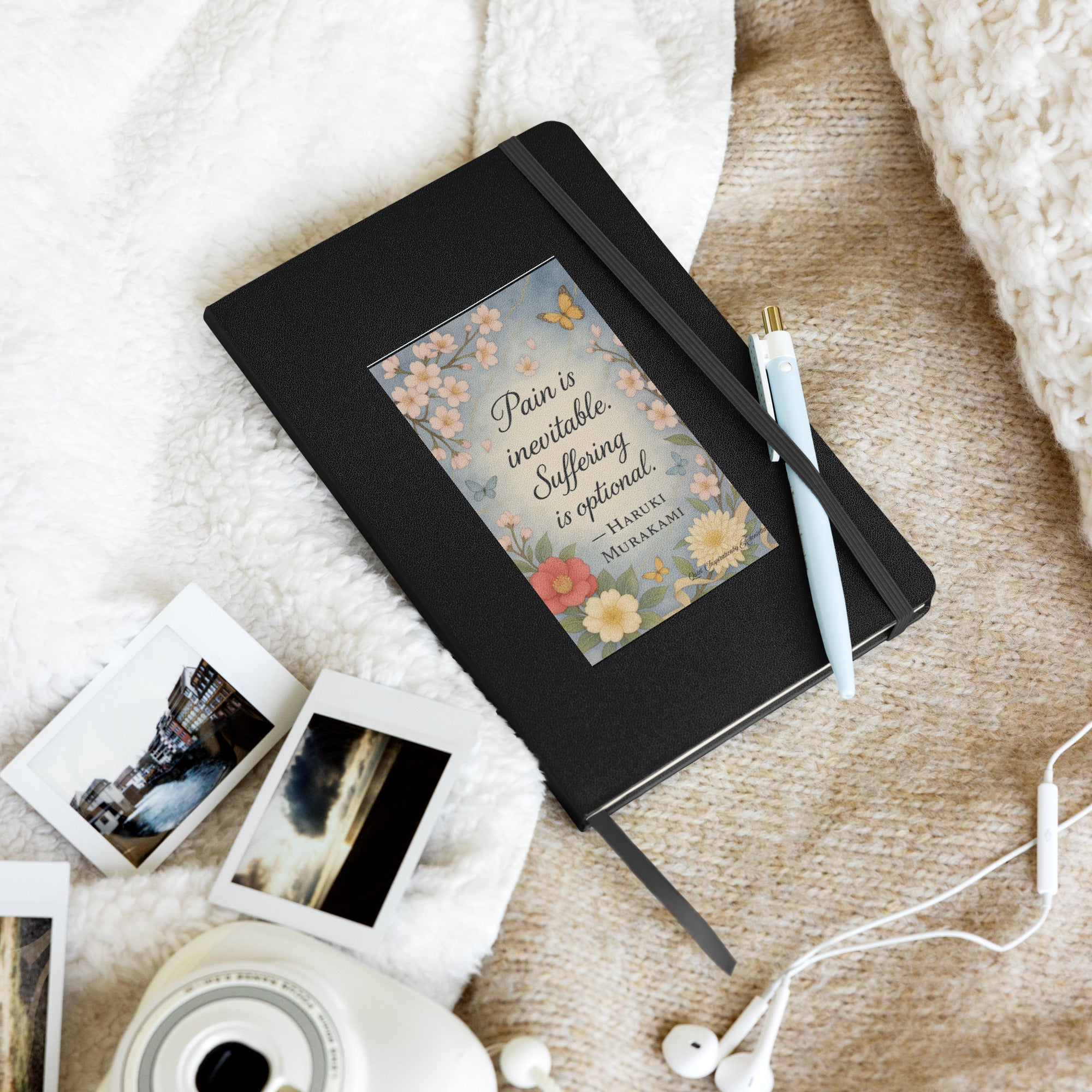 Suffering is Optional Hardcover bound notebook