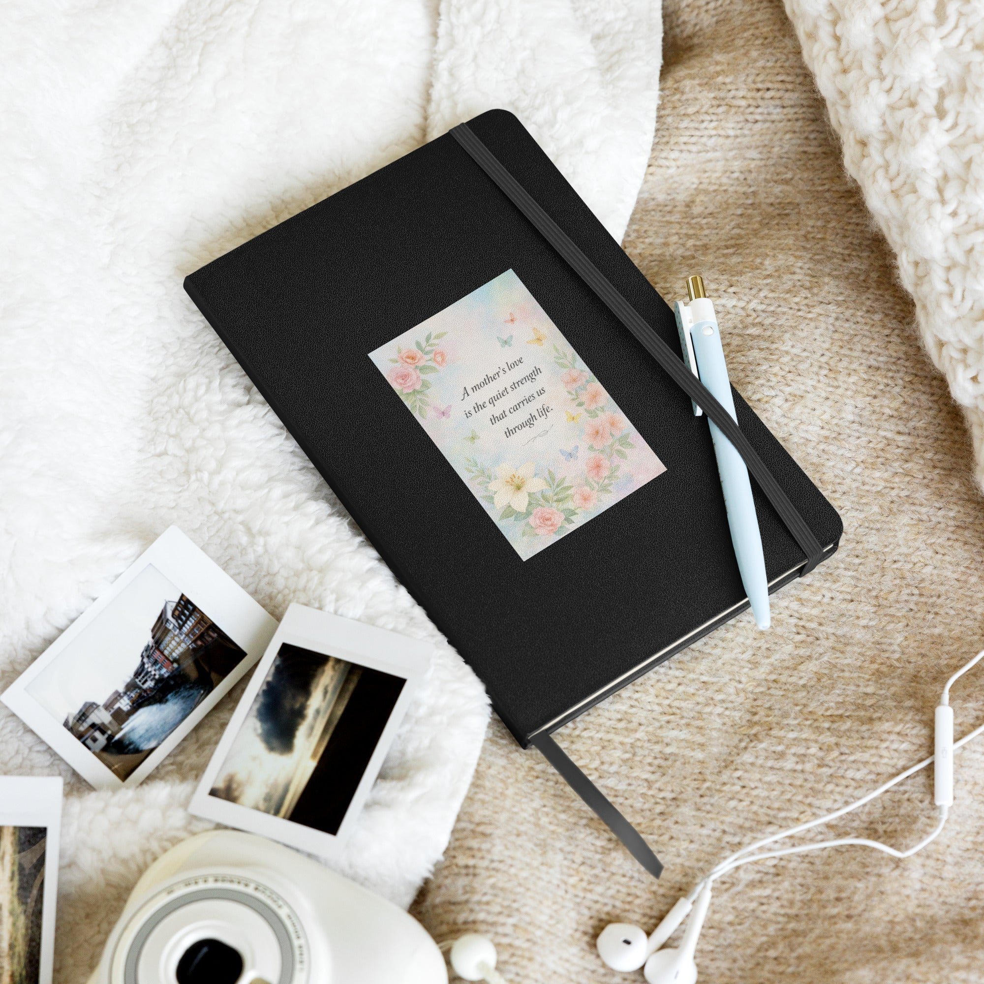 Inspirational Journal for Mom – Floral Quote Notebook, Meaningful Gift Idea