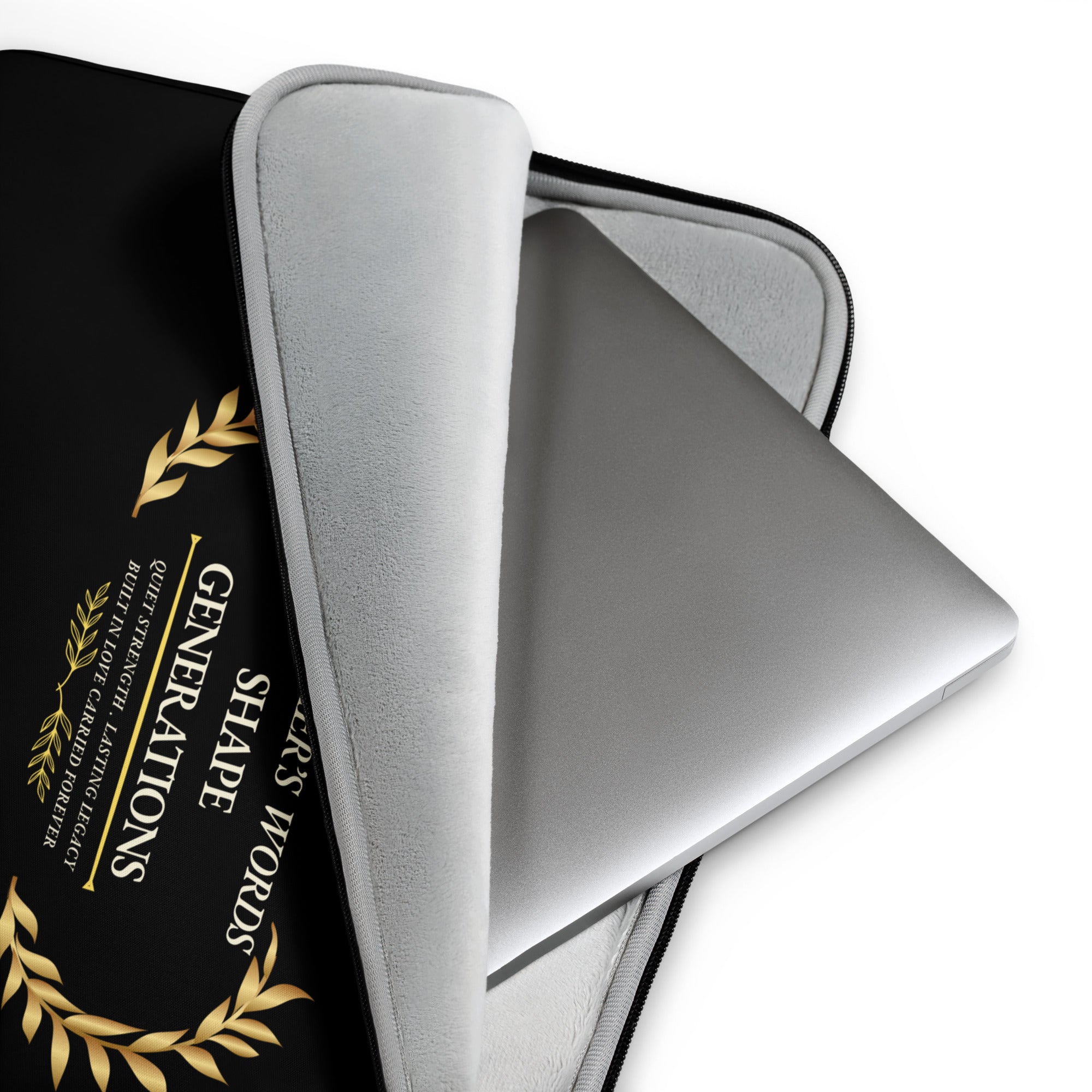 Inspirational Dad Gift for Fathers Laptop Sleeve