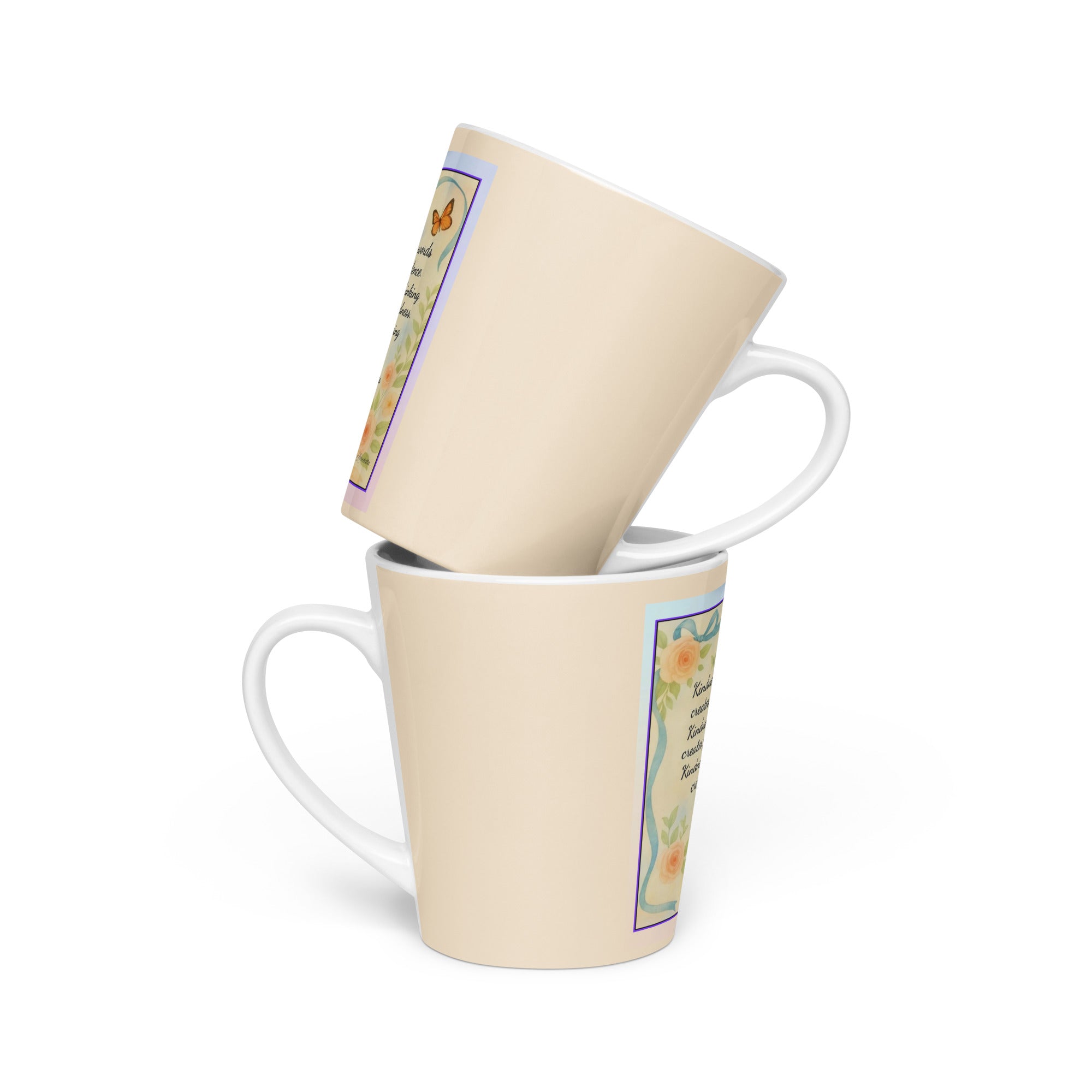 Lao Tzu, Kindness in words…” Latte mug