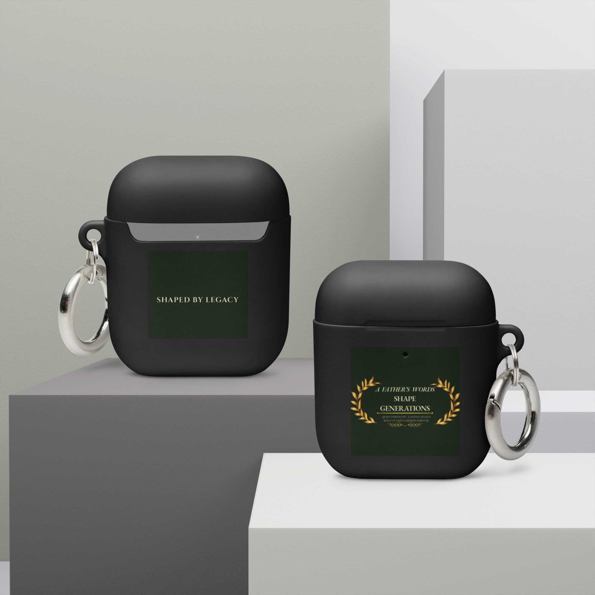 A Father’s Words Shape Generations AirPods Case Gift for Dad Father Legacy Accessory