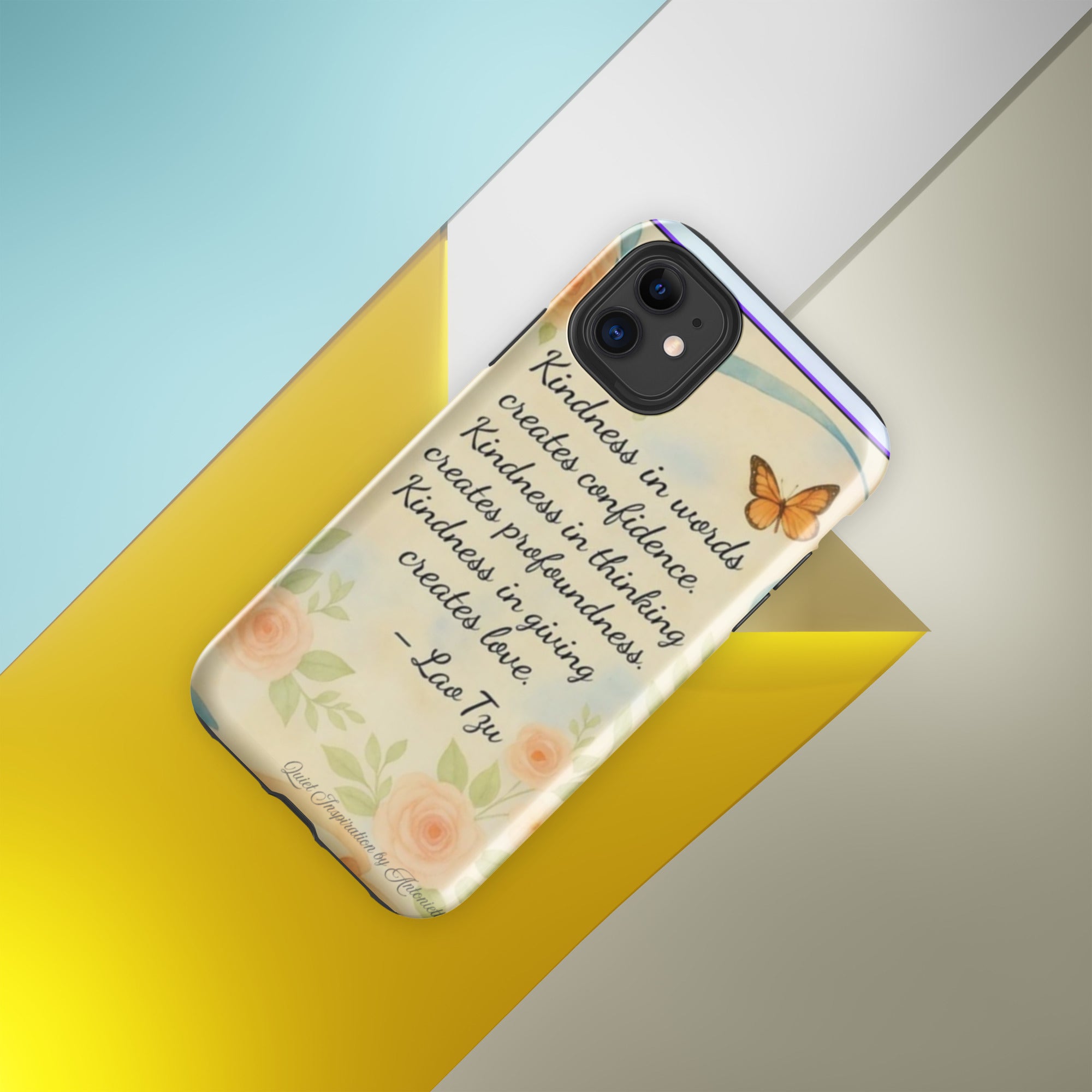 , “Kindness in words…” Tough Case for iPhone®14