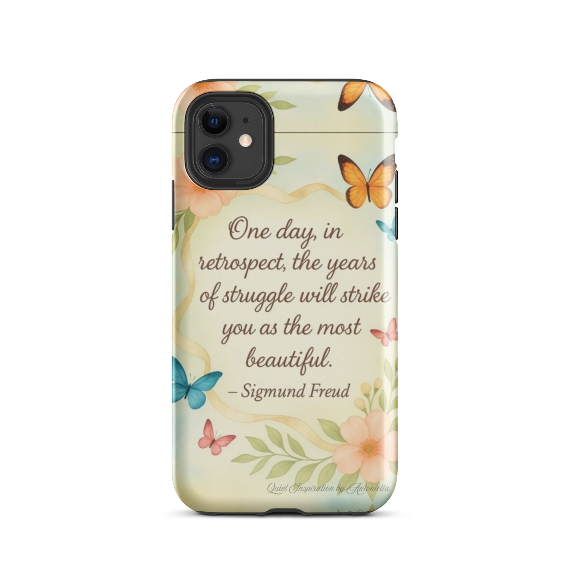 Inspirational Quote, “One day in retrospect…” Motivational Tough Case for iPhone®
