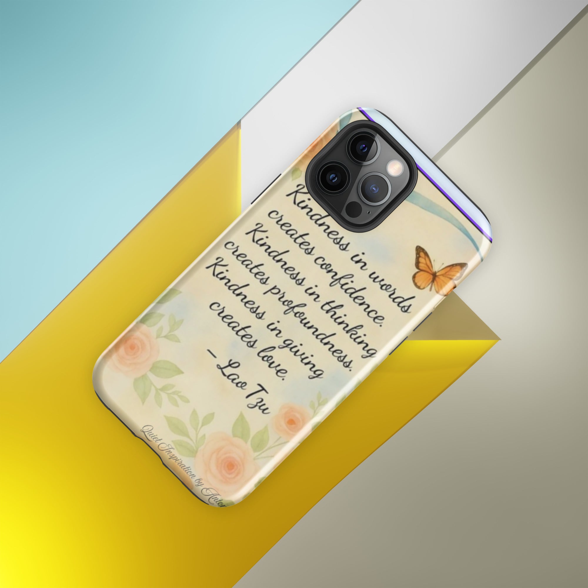 iPhone® 12 Pro Max
 “ Kindness in words…” Tough Case for